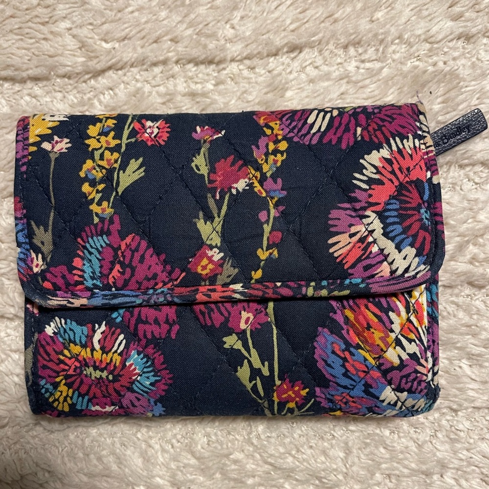 Vera Bradley Multicolor Floral Quilted Wallet
